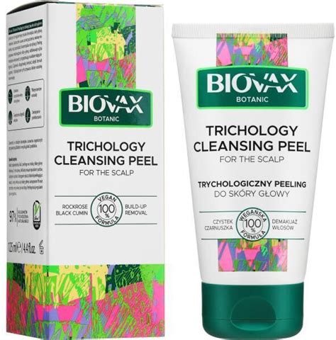 Biovax Trychologiczny Peeling Do Skóry Głowy Czystek I Czarnuszka