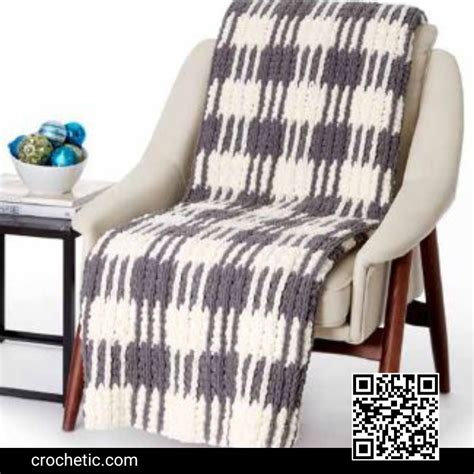Gingham Plaid Afghan Crochet Pattern Crochet Patterns For Tops