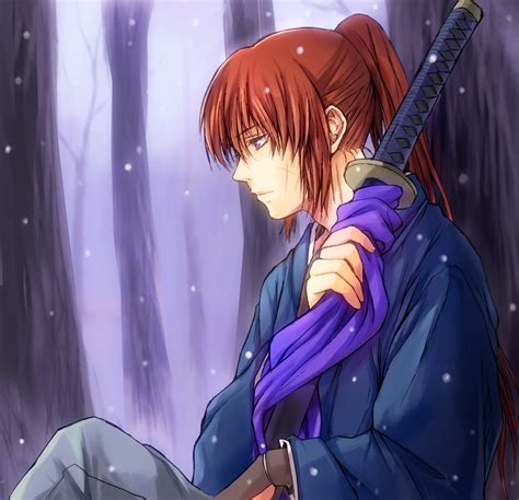 Himura Kenshin Rurouni Kenshin Drawn By Hibiki Bagawa Danbooru