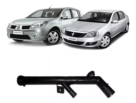 Tubo Refrigeracao Cano Gua Renault Sandero E Logan V Frete Gr Tis