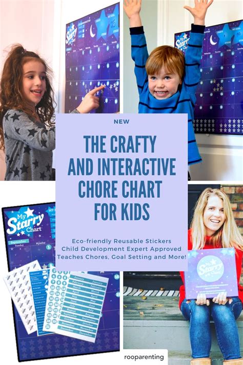 Interactive Chore Chart For Kids