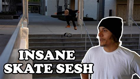 INSANE SKATE SESH WITH Jeffwonsong Nicktucker YouTube