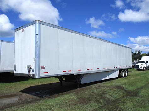 2020 Wabash 53 Ft Dry Van Trailer Swing Door Air Ride Sliding Axle