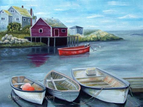 Seaside Painting at PaintingValley.com | Explore collection of Seaside ...