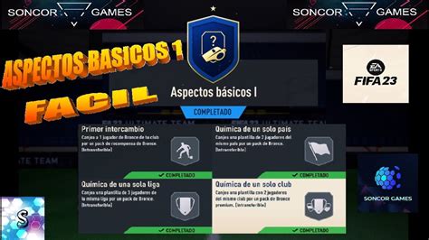 Fifa Desafio Sbc Aspectos Basicos Completado Facil Barato Y