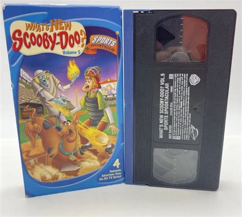 Whats New Scooby Doo Vol 5 Sports Spooktacular Vhs 2005 Great