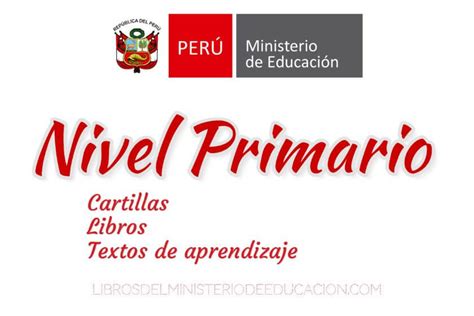 Catálogo de Libros de Primaria Perú MINEDU