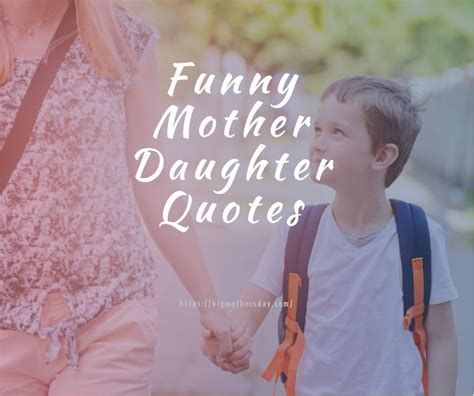 Funny Mother Daughter Quotes