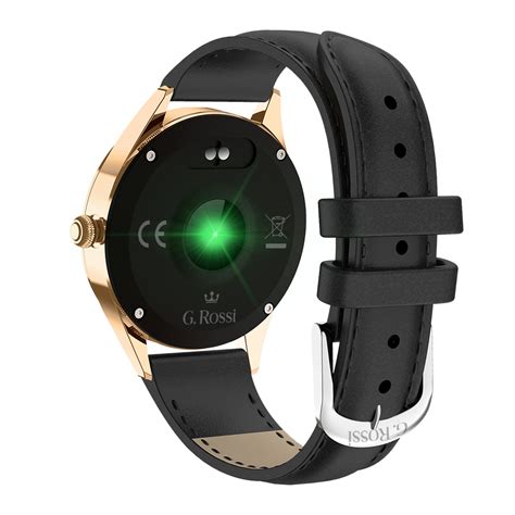 Zegarek G Rossi Smartwatch Sw F Z Oty Czarny Pasek