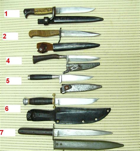 Боевые ножи и кинжалы.