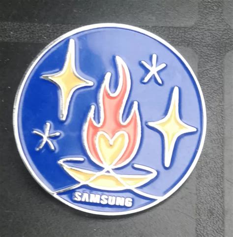 Pin S Samsung Jo Paris Flammme Olympique Officiel Collector Jeux