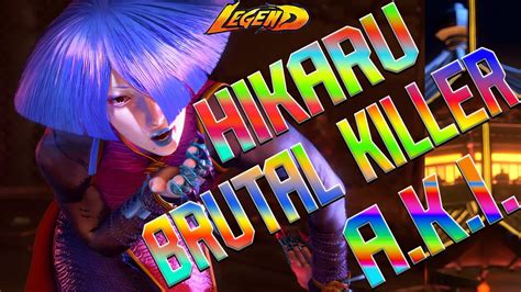 Street Fighter 6 Hikaru Shiftne World No 1 A K I Brutal Killer