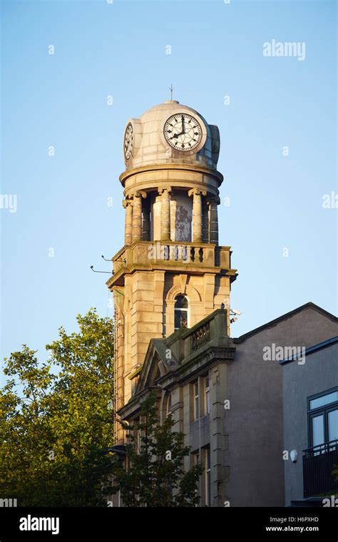 Nelson Lancashire Landmark Clock Tower Cotton Mill Town Architecture