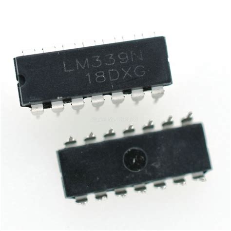 10pcslot Lm339 Lm339n Lm339 Precision Voltage Comparator Dip 14