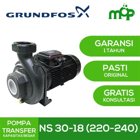 Jual Pompa Transfer Distribusi Single Stage Centrifugal Grundfos Ns