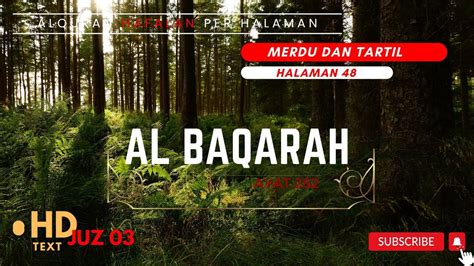 Halaman Juz Semaan Al Quran Al Baqarah Ayat Merdu Dan