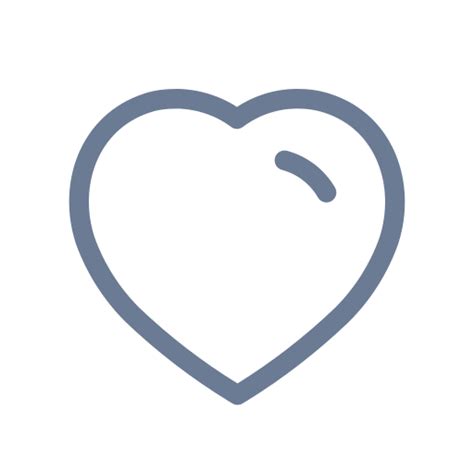 Favorite Like Love Heart User Interface Gesture Icons