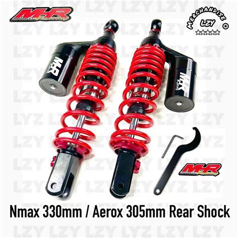 Set MHR Rear Shock Gas Absorber For Nmax 330mm Aerox 305mm 280mm