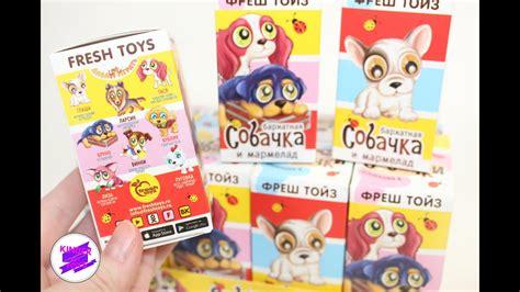 Собачки в коробочках! Новая серия игрушек от Фреш Тойз. - YouTube