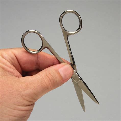 Dissecting Scissors, Stainless Steel, Sharp/Sharp, Straight, 4-1/2 ...