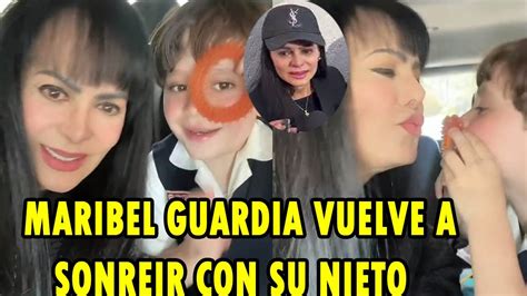 MARIBEL GUARDIA VUELVE A SONREIR TRAS HABER PERDIDO A SU HIJO SU NIETO