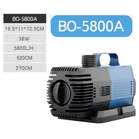 Jual Sobo Bo A Submersible Pump Pompa Air Aquarium Kolam Shopee