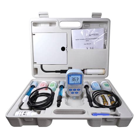 Sx In Portable Ph Do Orp Conductivity Tds Salinity Resistivity