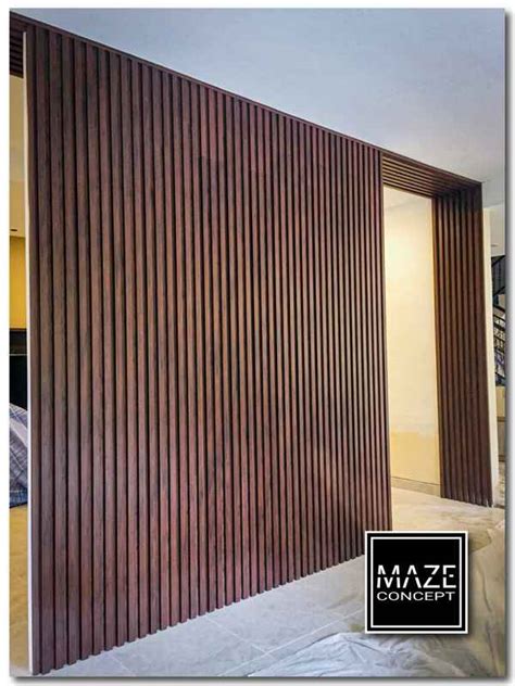 Fluted Panel By Wood Ideas