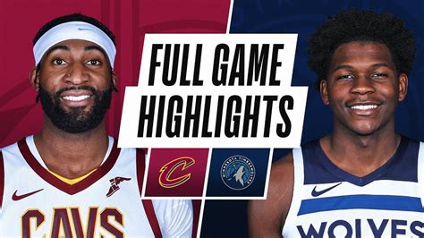 CAVALIERS at TIMBERWOLVES | FULL GAME HIGHLIGHTS | January 31, 2021 - YouTube