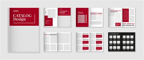 Product Catalogue Template Design | EPS Free Download - Pikbest