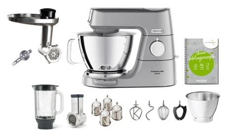 Kenwood Chef Baker Und Baker Xl K Chenmaschine Mit Zubeh R Kitchenpoint