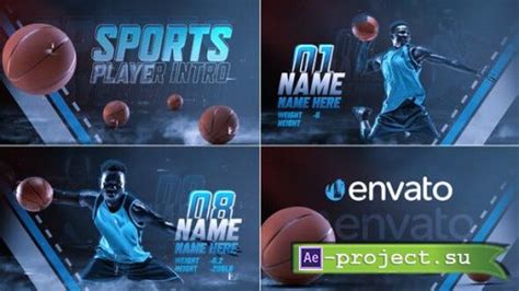 Videohive Basketball Player Intro 49477133 Project For After