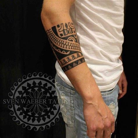 Tribal Forearm Tattoos Maori Tattoos Polynesisches Tattoo Forarm