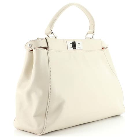 Fendi Peekaboo Bag Soft Leather Regular At 1stdibs