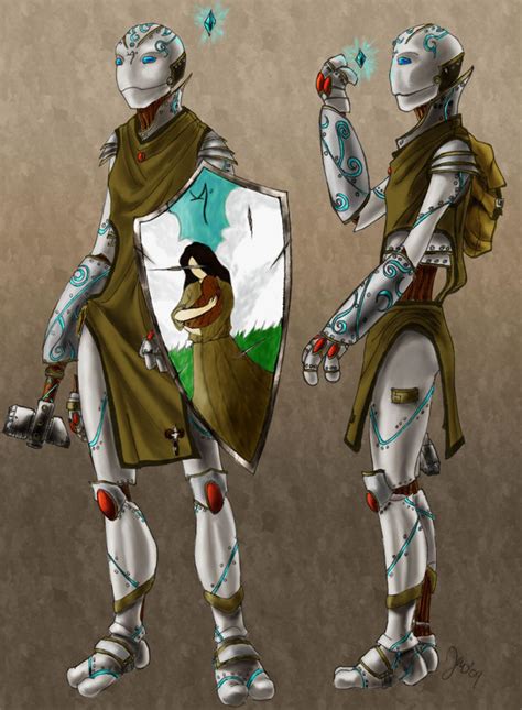 Please Girly Looking Female Warforged