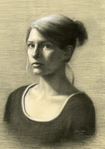 Drawing Portraits And The Challenge Of Sanguine Chalk Realism Today