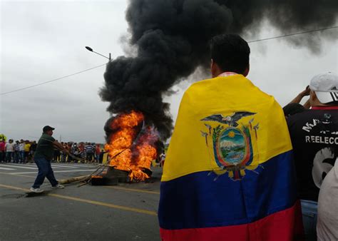 Ecuador Cumple Sexto D A En Paro Nacional Tn Tv