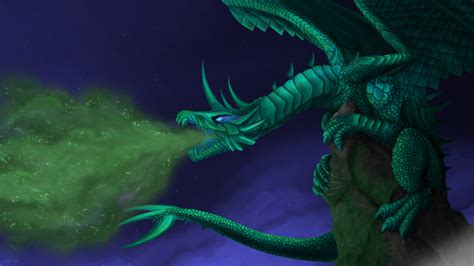 Emerald Dragon by VaultScout on DeviantArt