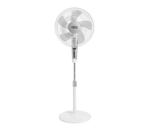 Defy White Pedestal Fan Digitaloutlet