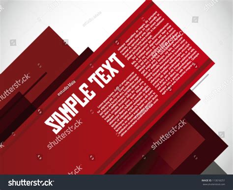 Russian Layout Print Poster Template Vector Stock Vector (Royalty Free ...
