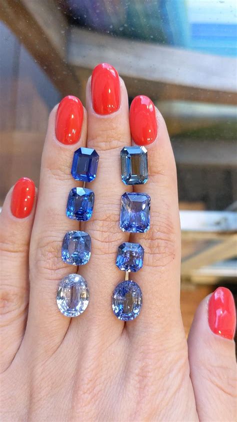 These blue sapphires are so dreamy together – Artofit