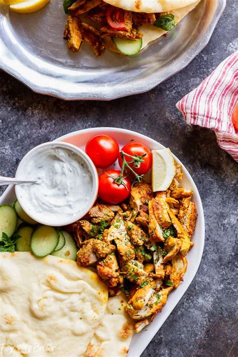 Easy Chicken Shawarma Fox And Briar