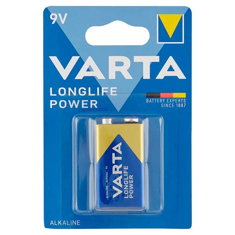 Varta Alkaline Longlife Power V Per Pak St