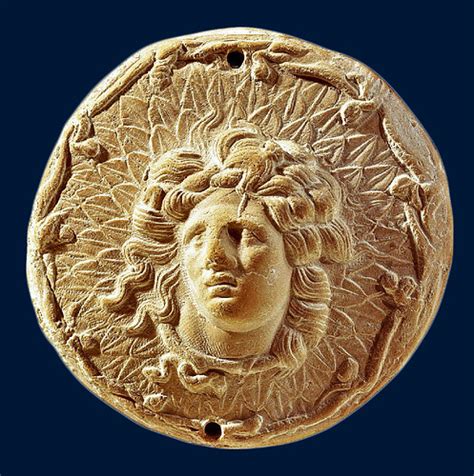 Alexander-Helios - Hellenistic medallion in terracotta, 1s… | Flickr