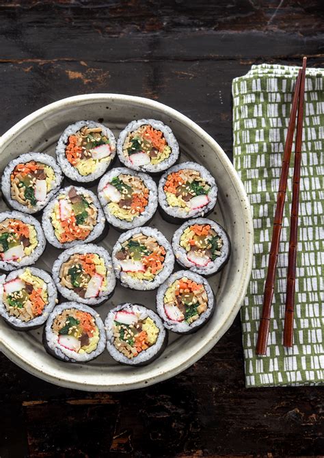 Kimbap Korean Seaweed Rice Roll Beyond Kimchee