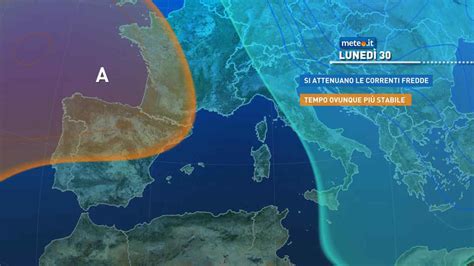 Meteo lunedì 30 gennaio arriva l Anticiclone delle Azzorre METEO IT