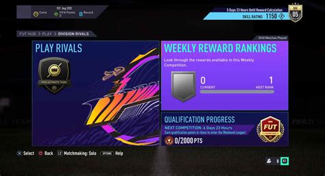 Fifa Division Rivals Rewards Release Time Ranks Dexerto