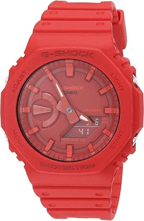 G Shock Ga 2100 4a Red One Size Amazon Ca Automotive