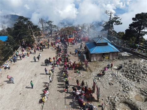 Over Pilgrims Visit Pathivara In A Day The Himalayan Times