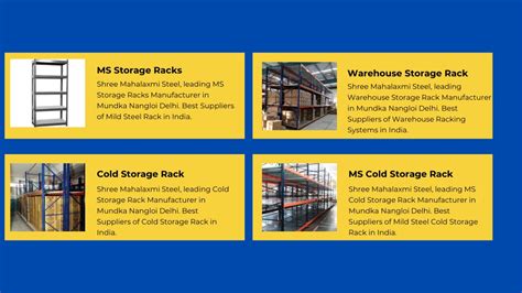 PPT Trusted Slotted Angle Racks Manufacturer Shree Mahalaxmi Steel